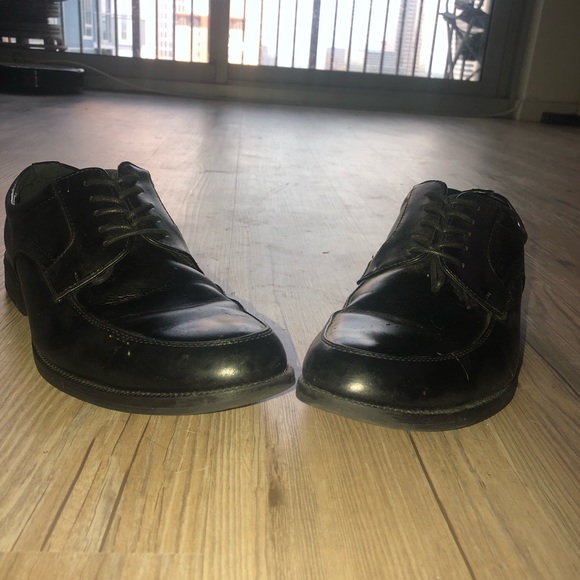 Black Leather Men’s Dress Shoes